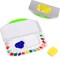 Airtight Watercolor Palette, Plastic Paint Palette with 16 Wells and 2 Mixing Areas, Folding Paint Tray with Lid, Suitable for Acrylic, Gouache and Watercolor